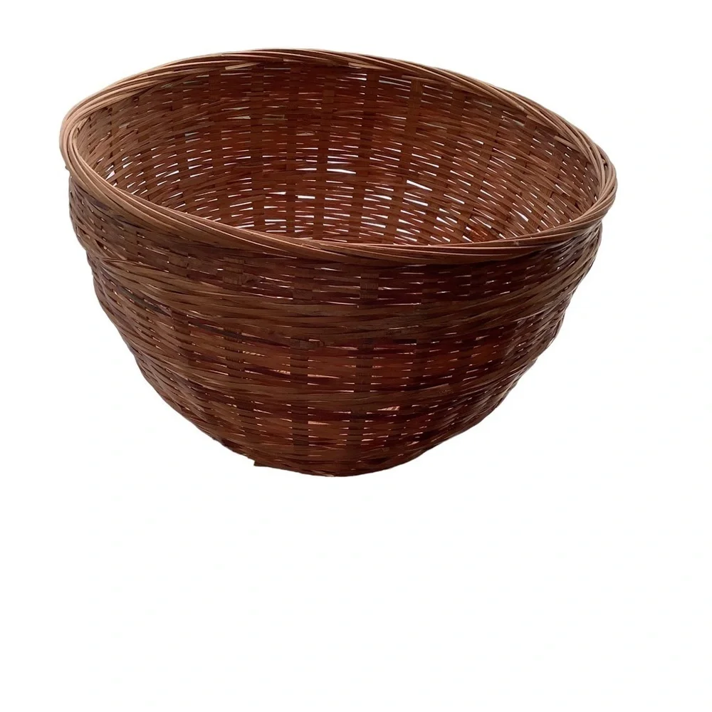 Vintage Bohemian Basket Planter